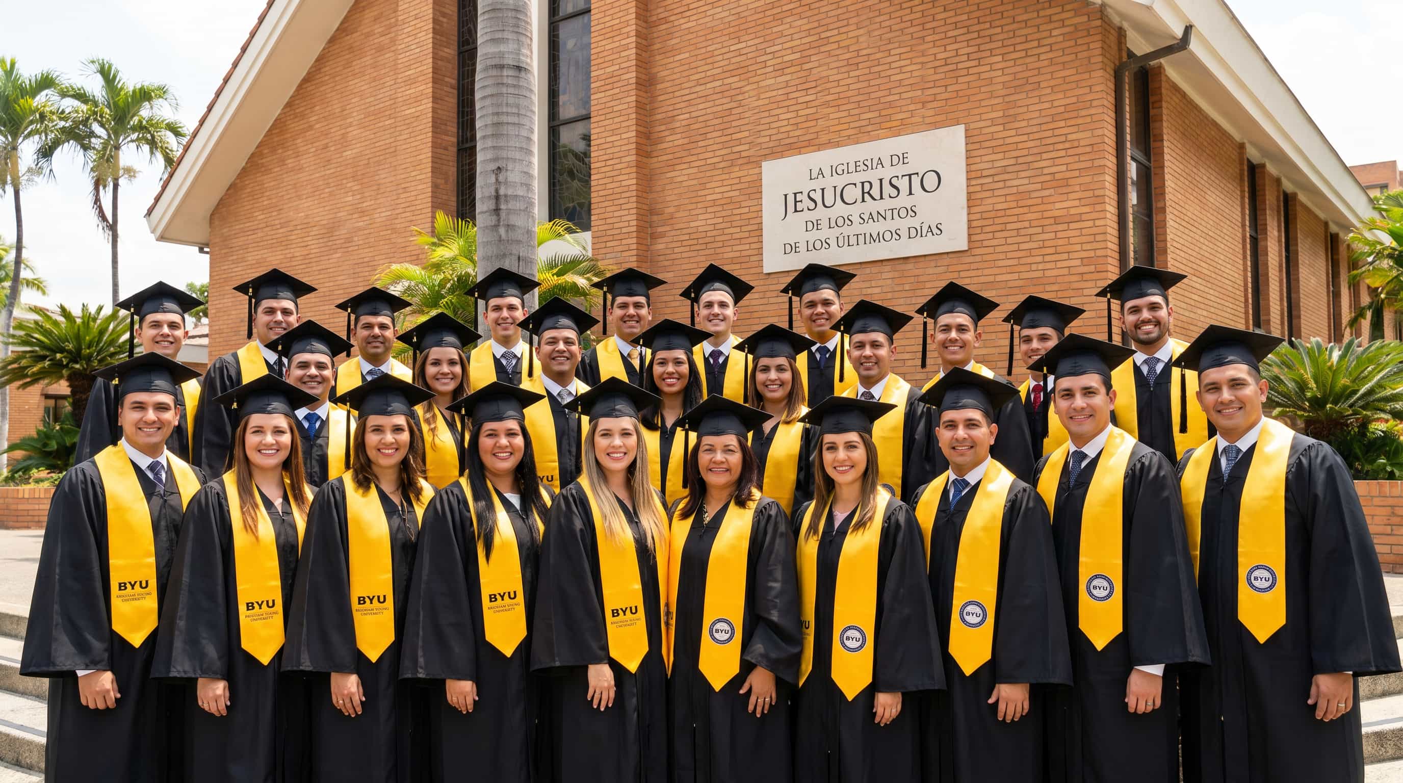 Graduandos felices